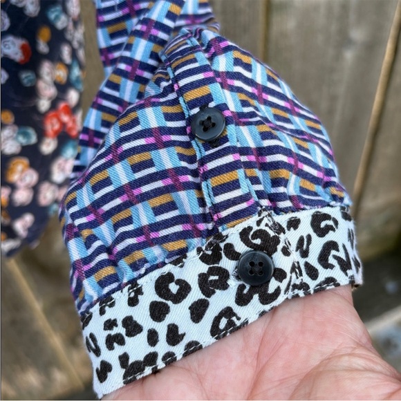 Anthropologie Maeve Mixed Pattern Button
Front Top Size XS - Picture 7 of 11